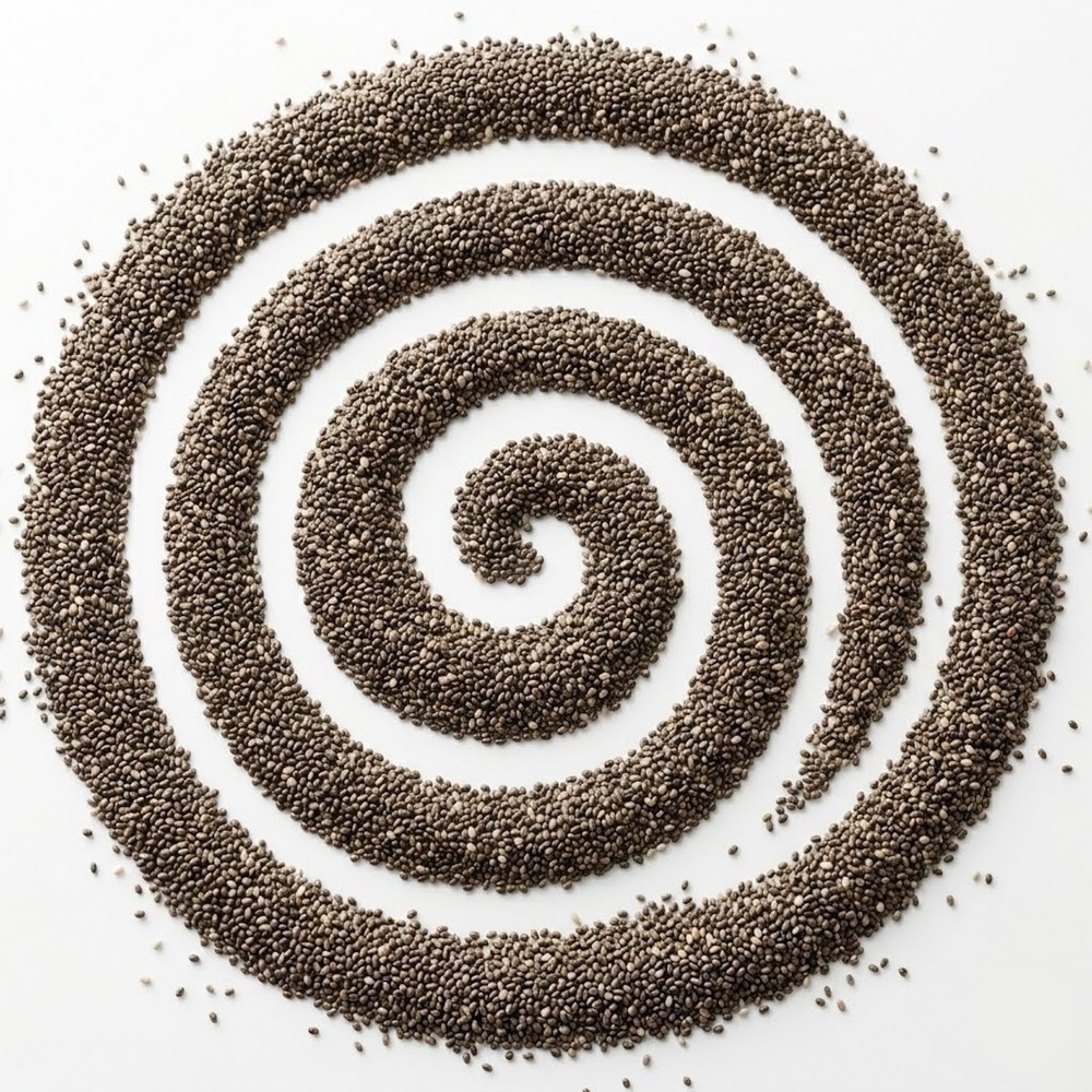 Raw Chia Seeds – Organic Quality Superfood – Omega-3 Fiber Protein – USA Grown