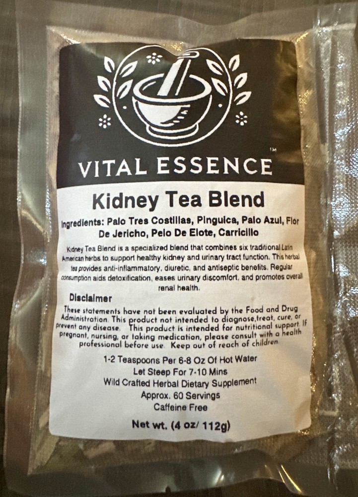Kidney Support Herbal Tea – 4oz Loose Leaf Blend | Vital Essence