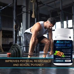 120 Capsules 3450MG Tongkat Al LONGJACK GRADE A STRONGEST ROOT EXTRACT 200:1