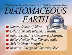 4 oz. Diatomaceous Earth & Activated Charcoal Powder -Detox, Internal + External