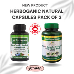 Blood Sugar Support Capsules,Natural Supplement- Pack Of 2