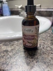 Earthley Infant Tummy Relief Alcohol-Free 2 fl oz + Baby Balm 0.5 oz