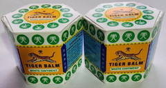 Tiger Balm (White) Super Strength Pain Relief Ointment 21ml (pack of 2) by Tiger