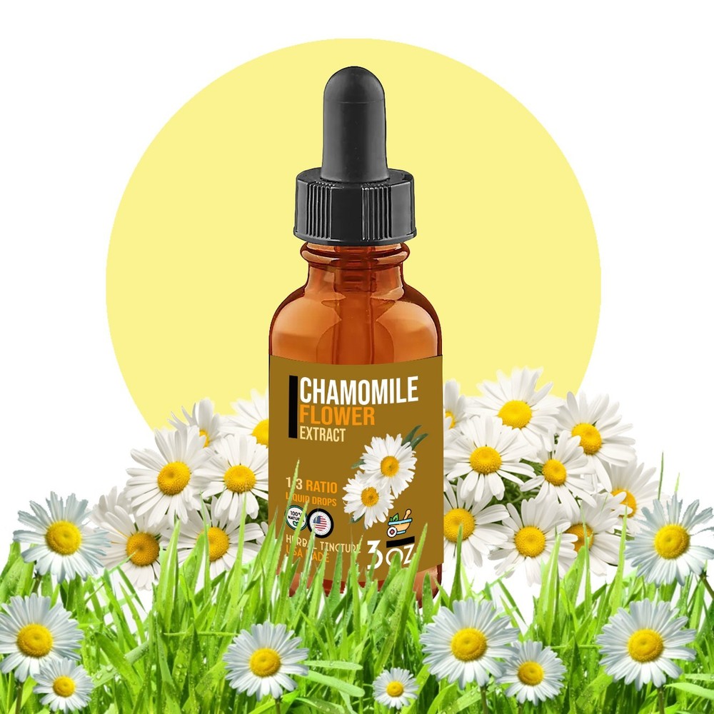 Chamomile Extract -Sleep Rest Calm Support – Chamomile Tincture – DLX – USA