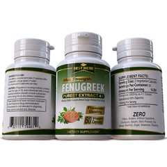 Fenugreek Seed Purest Extract Sexual Health Pills Libido Lower Blood Sugar Testo