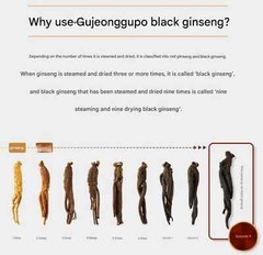 KOREAN black bellflower root [600g x 1EA] Premium Black Ginseng
