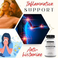 Quercetin w/Bromelain 800mg Supports Cardiovascular Immune AntiOxidant 240 Caps