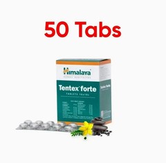 Himalaya Tentex Forte 50 Tablets For Men Wellness Support Exp 2028