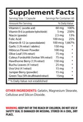 natural herbal blend – BLOOD PRESSURE SUPPORT – multivitamins and minerals 1B