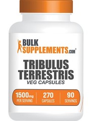 BulkSupplements Tribulus Terrestris 270 Capsules – 1.5g Per Serving