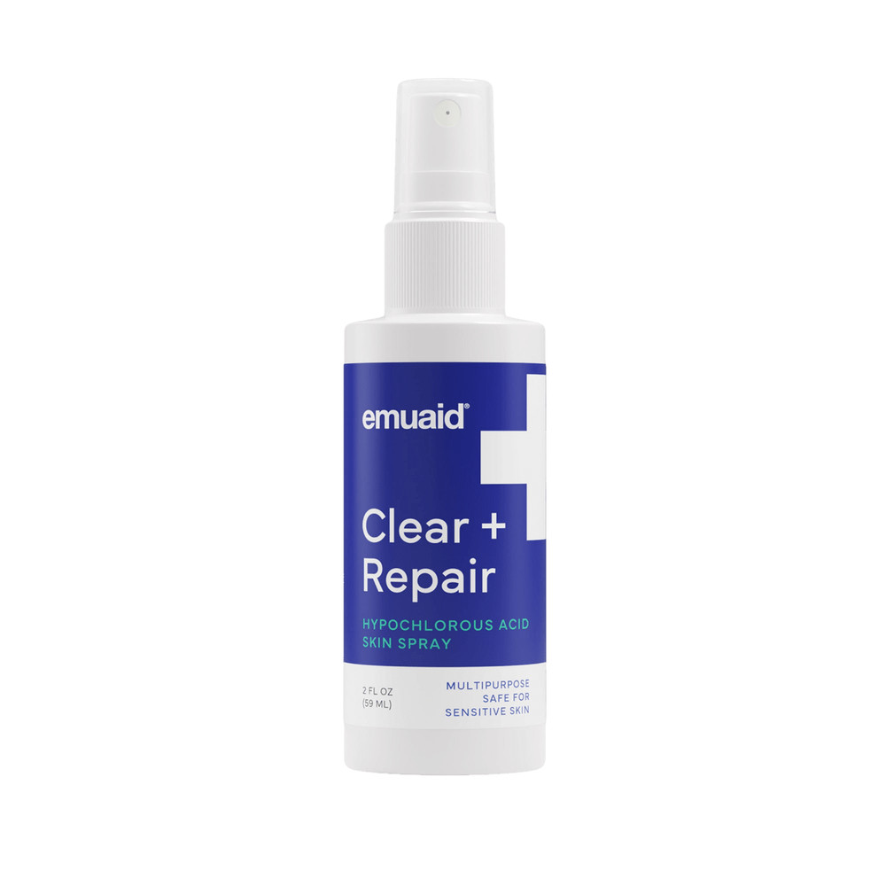 EMUAID® Clear + Repair – Hypochlorous Acid Skin Spray – 2 fl oz