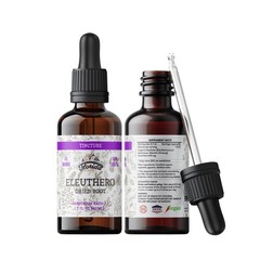 FLORIDA HERBS Eleuthero Tincture, Organic 2 Fl Oz (Pack of 1)