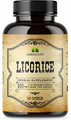 HERBALICIOUS Licorice Root Extract – Glycyrrhiza Glabra Extract Supplement for D
