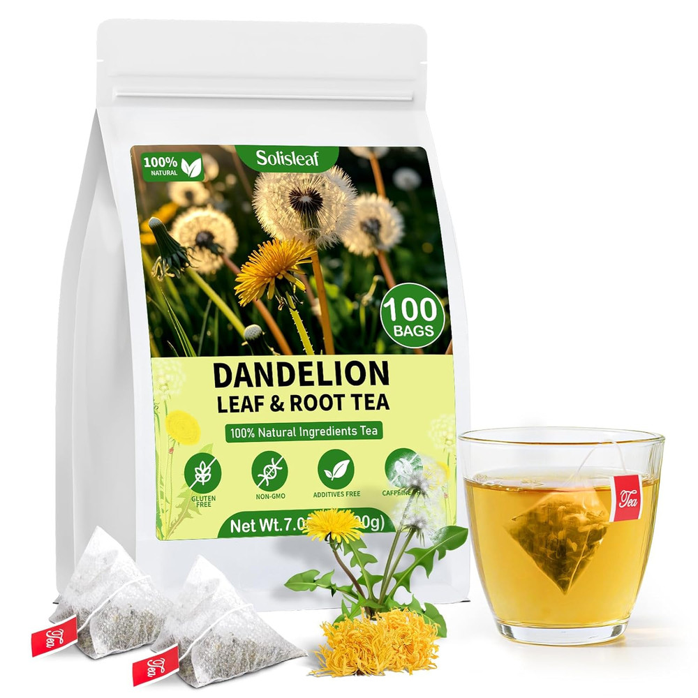 Dandelion Leaf & Root Tea Bag Pure and Natural Graviola 100 Teabags