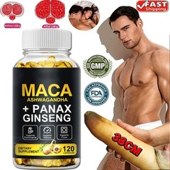 #1 BEST-MALE THICKER ENLARGER LONGER BIGGER 3″ GROWTH ENLARGEMENT 120 CAPSULES
