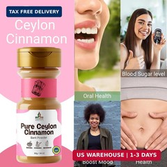 Ceylon cinnamon powder, GI Certified | Made in Sri lanka | Guaranteed Authentici