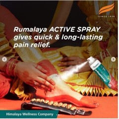 Himalaya Herbal Ayurvedic Pain Stress Cold Headache Neck Pain Remedy