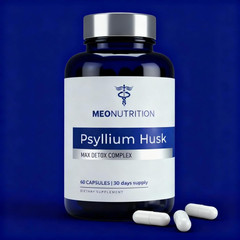 Psyllium Husk Capsules 1520Mg – Max Detox Complex with Probiotics, Herbs & Fiber