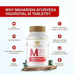 Maharishi Vigoroyal-M – For Strength, Stamina, And Vigor 60 tabs free shipping