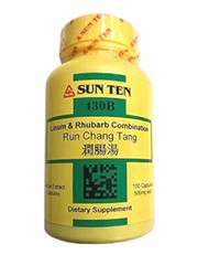 Sun Ten – Linum & Rhubarb Combination Capsules /430B Run Chang Tang / 潤腸丸