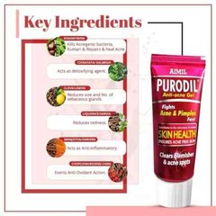 AIMIL Purodil Gel – 20gm (Pack of 2) | For Pimple and Acne free Skin