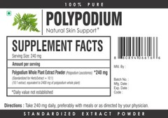Polypodium Leucotomos (PLE) 20:1 Extract Powder Immune Support Skin Health