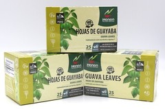 75 Tea bags Hoja de Guayaba (Guava Leaves Tea bags) 3 Box