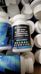 Sea Moss, Seed Oil, Ashwagandha, Burdock Root All-in-1 supplement 60 Caps SALE!