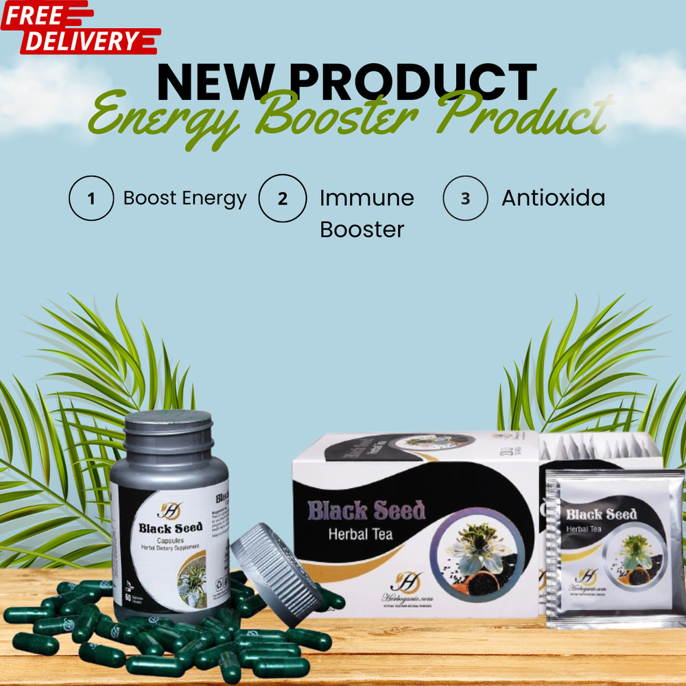 Black Seed Capsules and Herbal Tea – Natural Health Boosters for Wellness