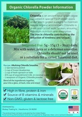 Chlorella Cracked Cell Powder 100% Pure Organic Non-Gmo Wholesale 1 lb