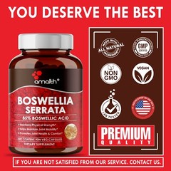 Boswellia Serrata Extract Powder 1000mg Capsules – 90 Pills – Joint Health