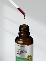 St Johns Wort Liquid Extract | 2 fl oz | Alcohol Free | Vegetarian | by Horbaach