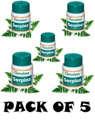 Himalaya Serpina Tablets Ayurvedic Wellness 500 Tablets Pack of 5 Exp Mar 2027