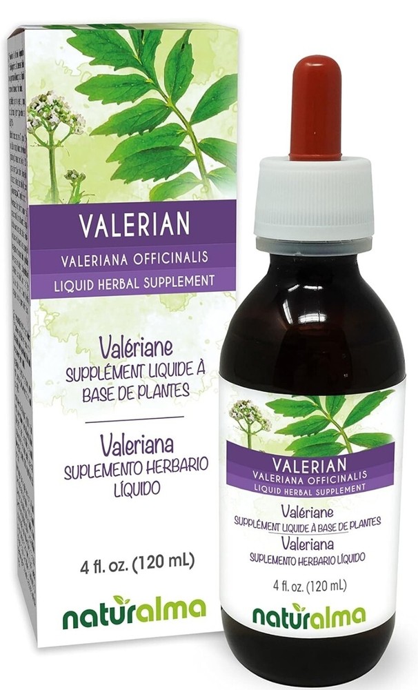 Naturalma VALERIAN Crataegus Oxyacantha Liquid Herbal Supplement 4 Fl Oz. 274