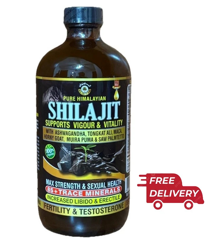 Pure Himalayan Shilajit Supports Vigour & Vitality Max Strength By Al-Riyan