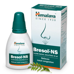11 Pc Himalaya Herbal BRESOL NS 10 ml Nasal Drops Dry Stuffy Nose Cold FREE SHIP