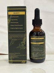 Mullein & Elderberry Liquid Tincture – Advanced Respiratory Support, 2 FL OZ