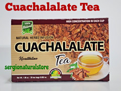 Te Cuachalalate Tea Natural – Digestion 20 bags High Concentration each Cup