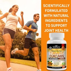 Turmeric Curcumin Joint Comfort Bone Health Cartilage Health 30/60/120 Capsules