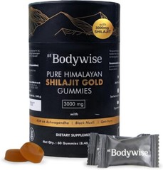 Be Bodywise Pure Himalayan Shilajit Gummies | With Ashwagandha, Gokshura & other