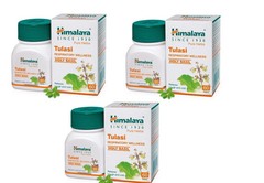 Himalaya Tulasi Tablets Ayurvedic Herbal Wellness Supplement 3 Pack Free Ship