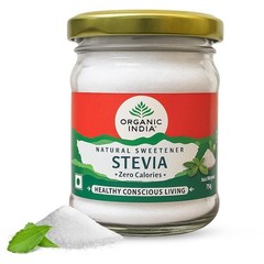 Stevia Powder Organic India | Plant-Based Natural Sweetener | Zero Calorie – 75g