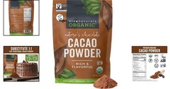 Rich Dark Chocolate Organic Cacao Powder, 8 oz – Guilt-Free Indulgence