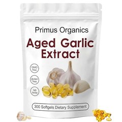 Primus Aged Garlic Extract, Primus Aged Garlic 24 Month Aged,Odorless 1pcs