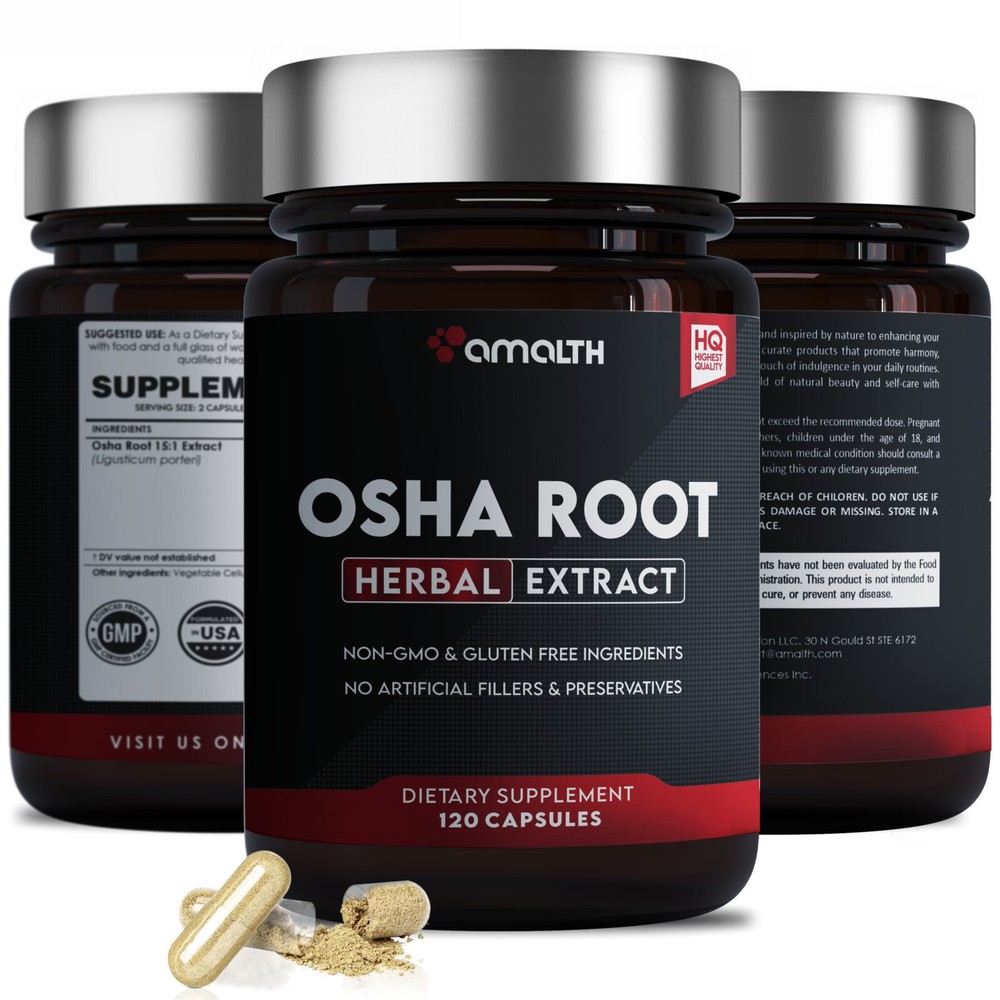 Osha Root Extract 120 Capsules 1000 mg