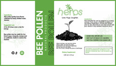 BEE POLLEN, 4 oz | Liquid Natural Herb extract for aging, longevity
