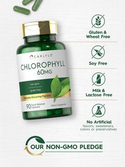 Chlorophyll Pills | 90 Capsules | Chlorophyll Conconcentrate | by Carlyle