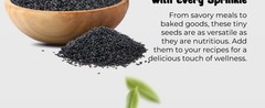Black Cumin Seeds – USDA Certified Organic Nigella Sativa – Kalonji for Baking,
