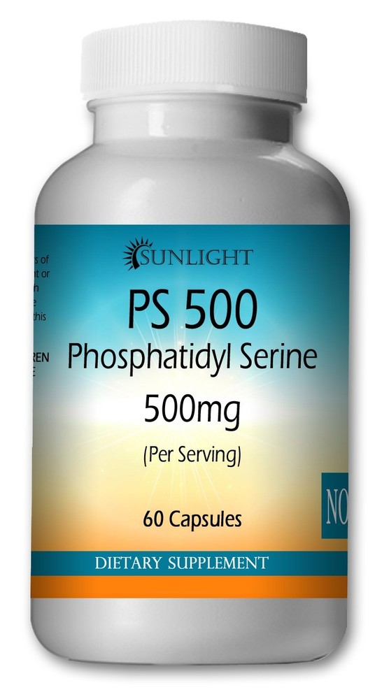 Phosphatidyl Serine 500mg PS500 60 Capsules – Fresh Stock High Potency