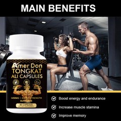 Maca Root Capsules 3450mg, Peruvian Maca Extract for Men & Women 120 Capsules
